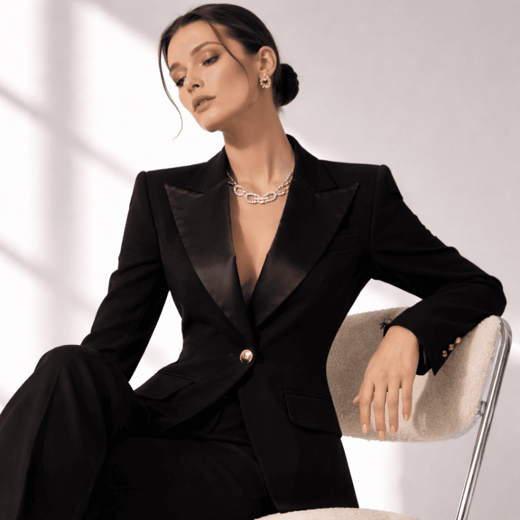The Fifth Avenue Sculpt Blazer – Blush Edition view 4