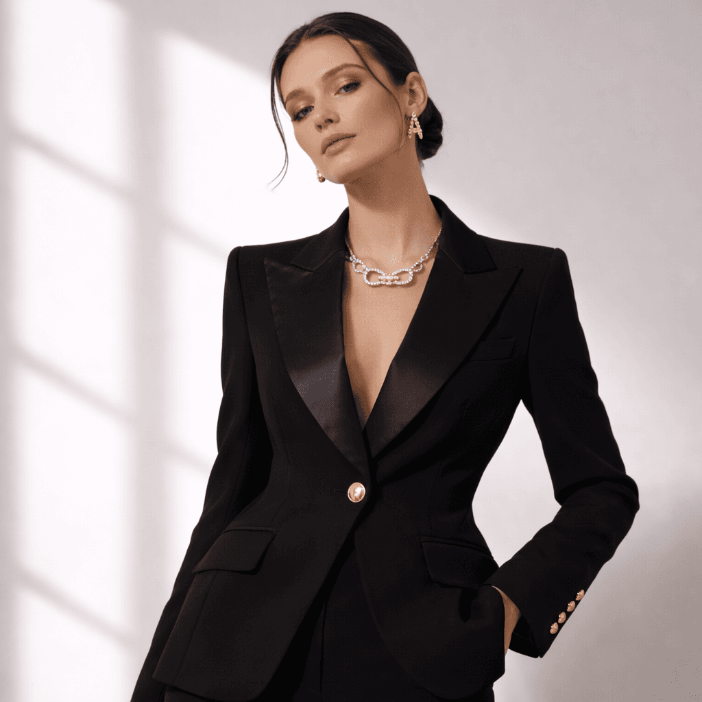 The Fifth Avenue Sculpt Blazer – Blush Edition view 3